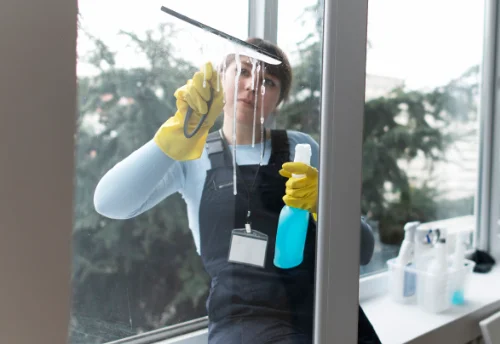 Nettoyage de vitres intérieures et extérieures à Guyans-Vennes